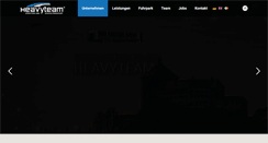 Desktop Screenshot of heavyteam.com